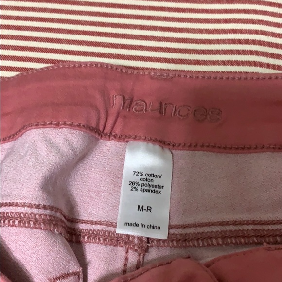EUC maurices dusty rose jeggings - Picture 3 of 3